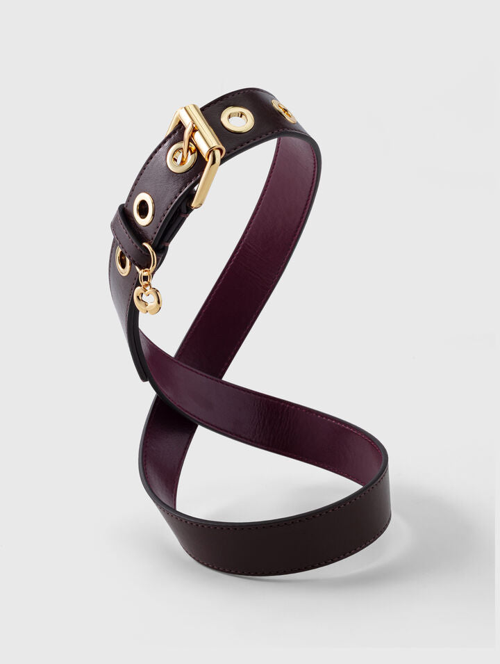 Miss M leather belt - Dark brown - View 3