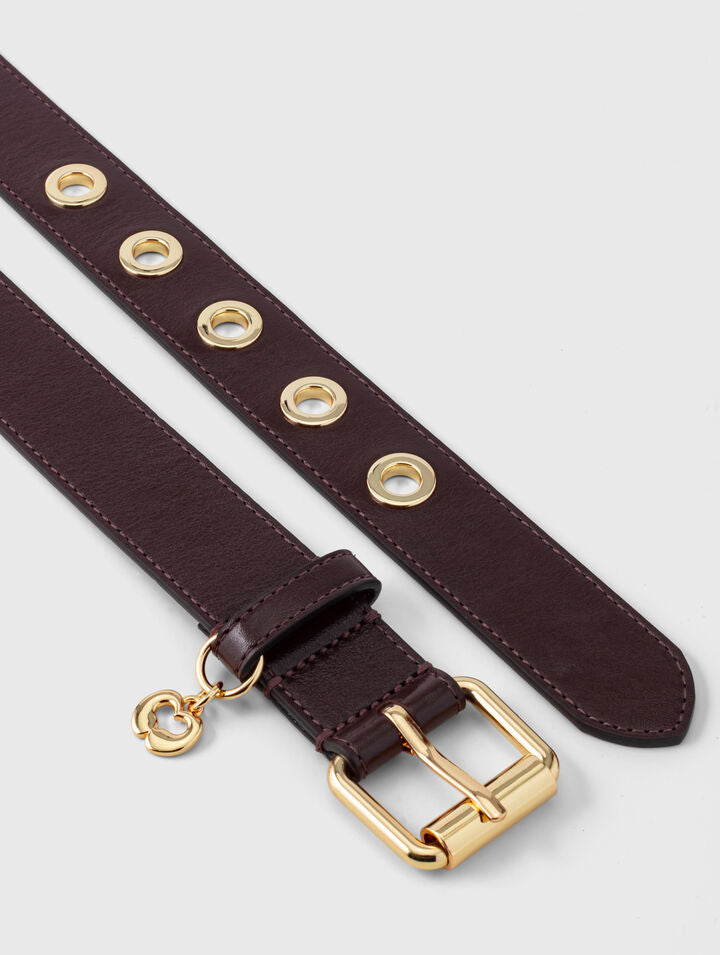 Miss M leather belt - Dark brown - View 4