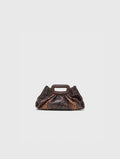 Milpli mini embossed leather - Brown snake print - View 1