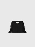Mini M bag in smooth leather - Black - View 1