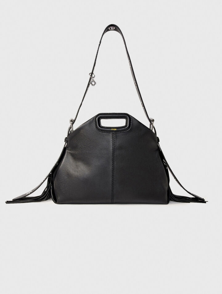 Smooth leather Miss M bag - Black - View 1