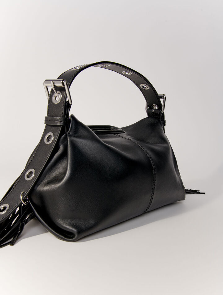 Smooth leather Miss M bag - Black - View 2