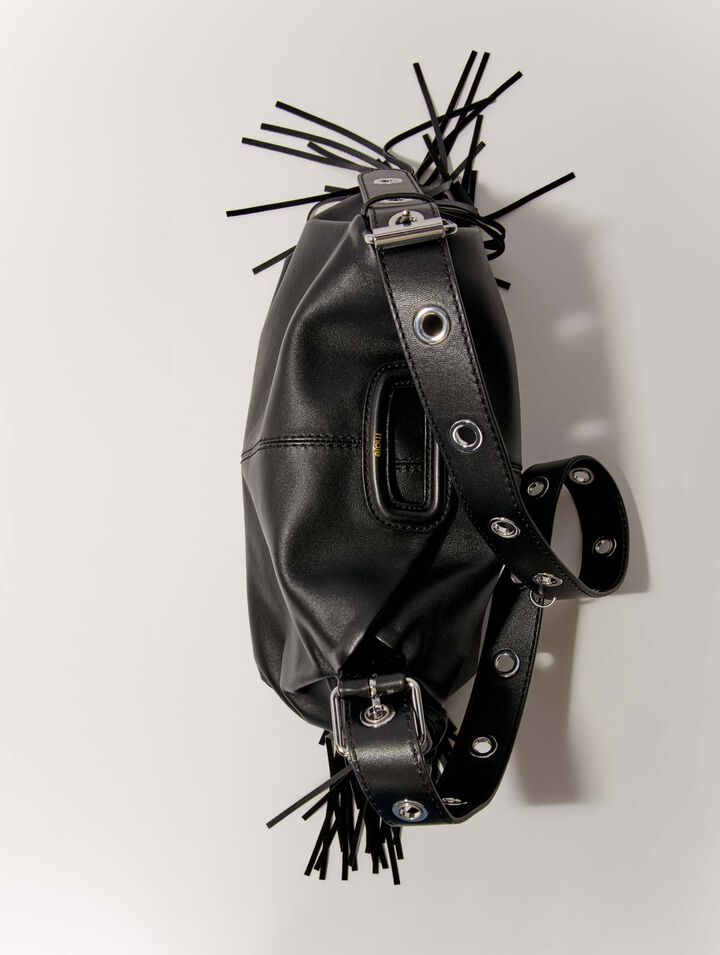 Smooth leather Miss M bag - Black - View 3