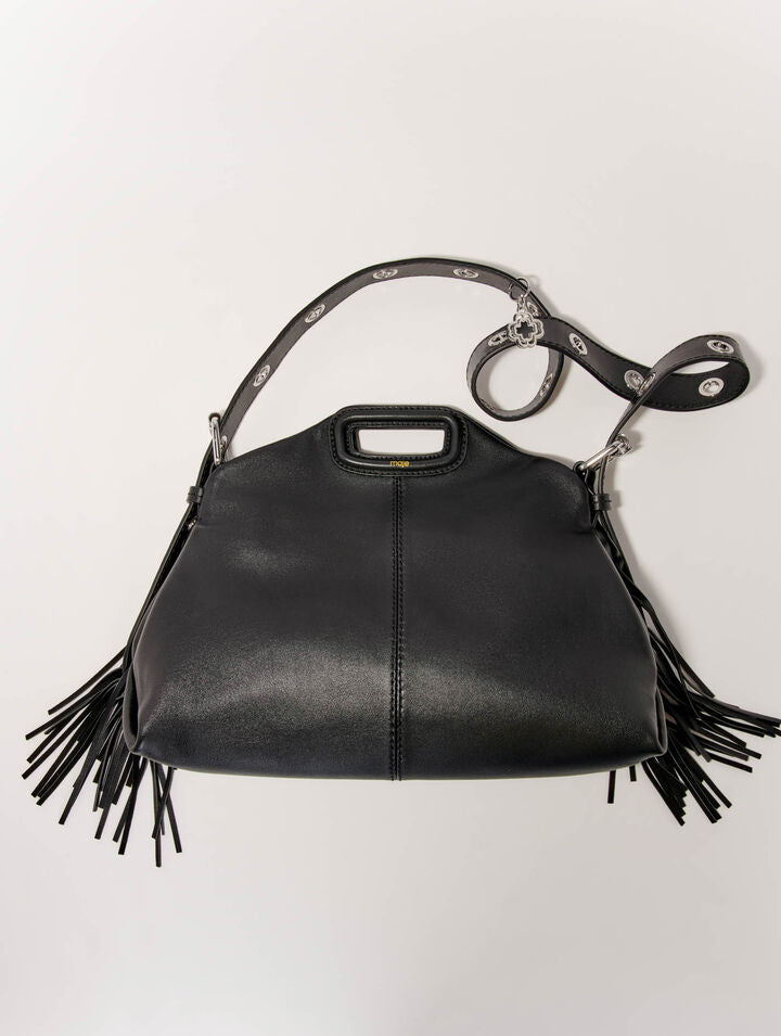 Smooth leather Miss M bag - Black - View 4
