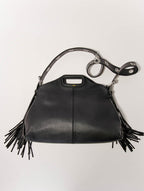 Smooth leather Miss M bag - Black - View 4