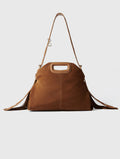 Suede Miss M bag - Camel - View 1