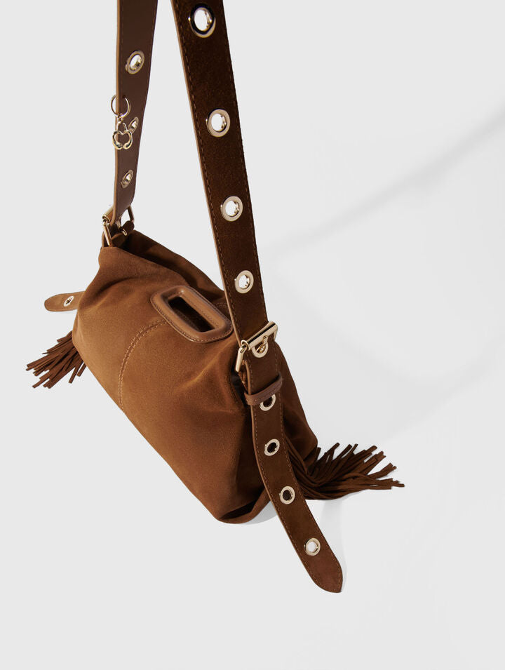Suede Miss M bag - Camel - View 4