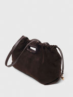 Suede Milpli tote bag - Dark brown - View 4