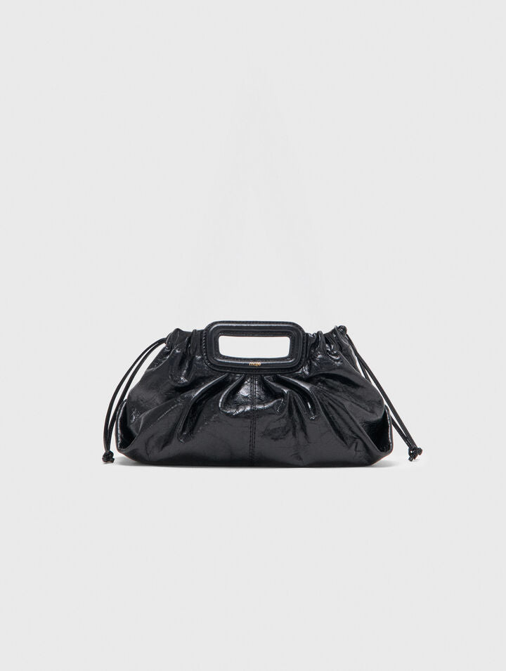 Crackled leather Milpli - Black - View 1