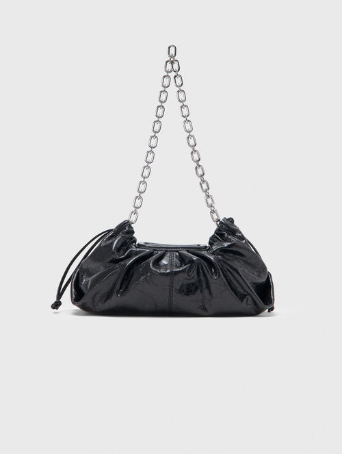 Crackled leather Milpli - Black - View 2