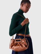 Smooth leather Milpli - Tobacco - View 2