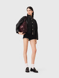Leather jacket - Black - View 1