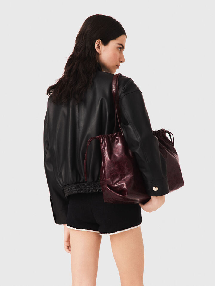 Leather jacket - Black - View 2