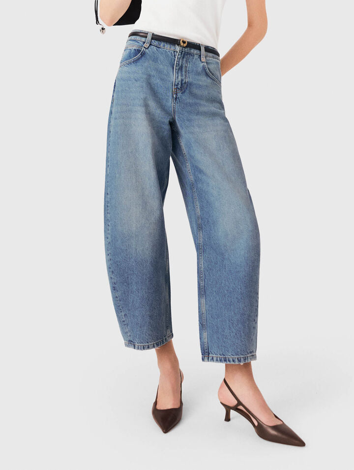 Balloon jeans - Blue - View 4