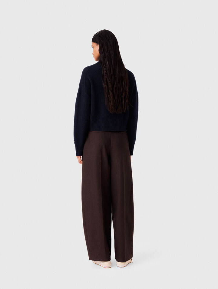 Balloon suit trousers - Brown - View 2