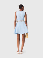 Skater dress with jewelled bows - Blue Sky - View 2