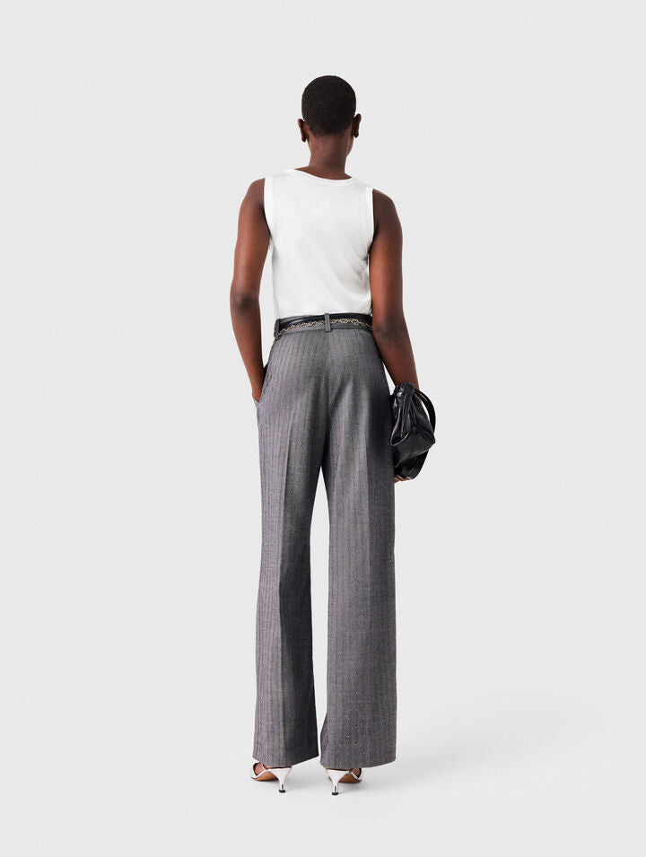 Silk tank top - White - View 3
