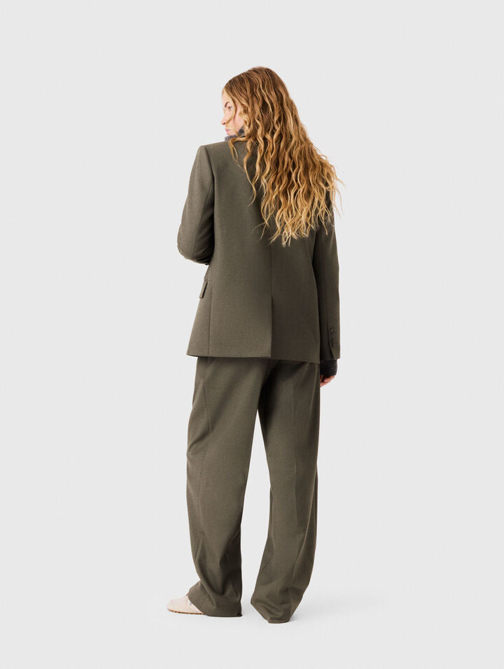 Single-breasted suit jacket - Khaki - View 2